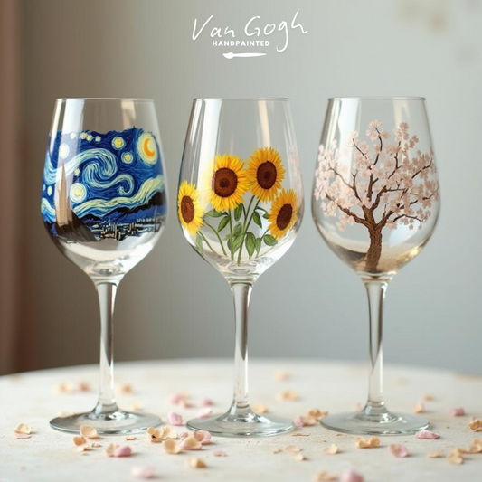 Set de 3 Copas Edición Especial - Van Gogh