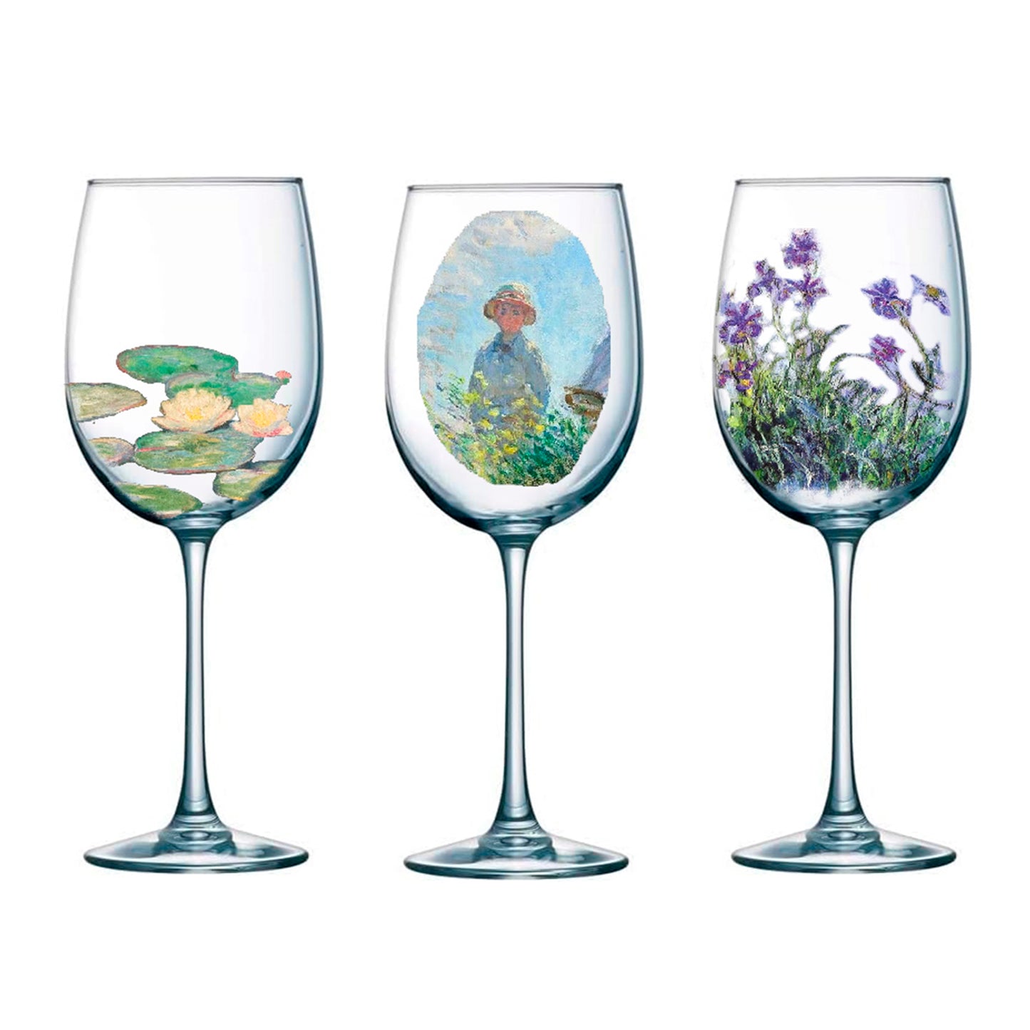 Set de 3 Copas Monet
