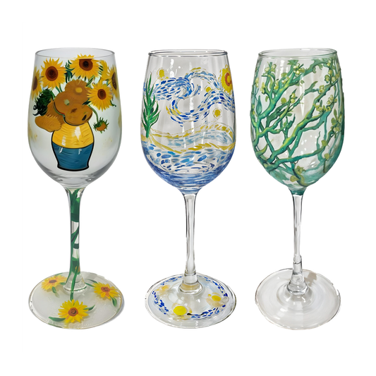 Set de 3 Copas de Van Gogh