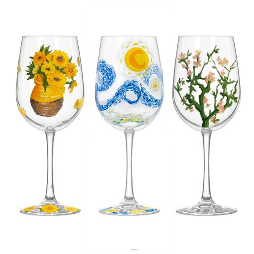 Set de 3 Copas de Van Gogh