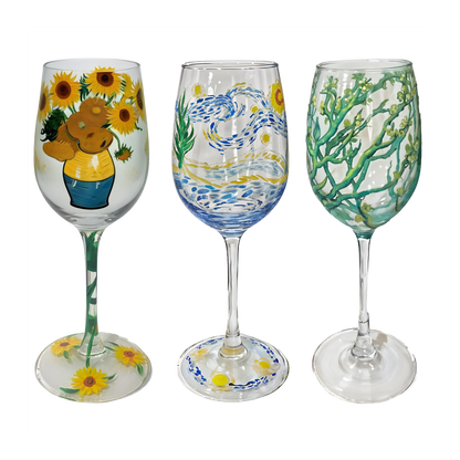 Set de 3 Copas de Van Gogh