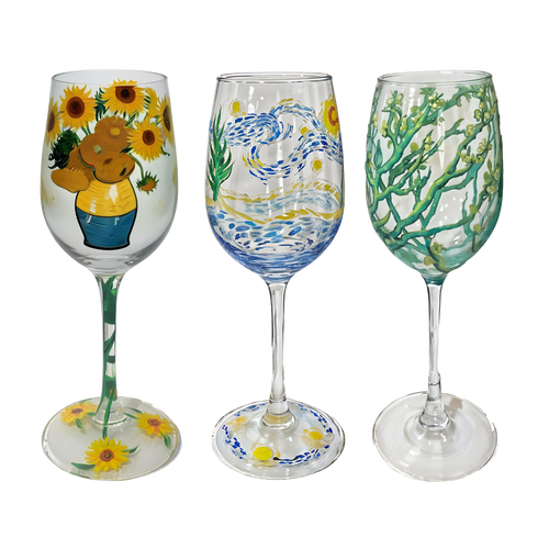 Set de 3 Copas de Van Gogh